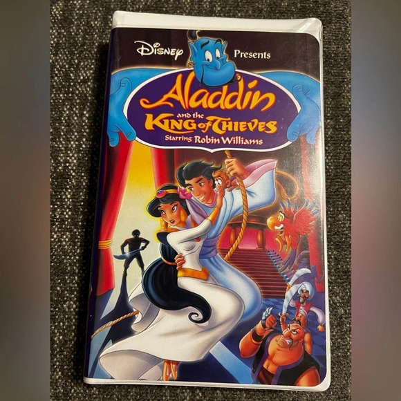 Disney’s “Aladdin and the King of Thieves” VHS Tape - Picture 1 of 4